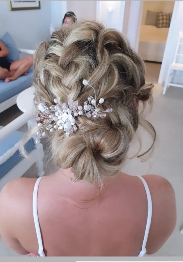 Luxury Bridal Updo with Braids
